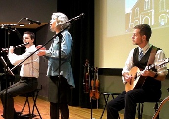 Performing at Hudson Valley Community College